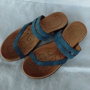 b.o.c. Women's Blue Strap Sandals